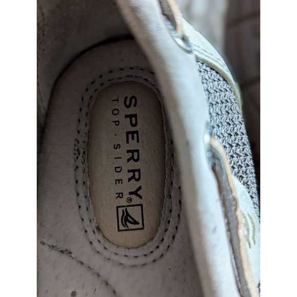 Sperry Top Sider womens leather/syn upper boat shoes  SZ 6 - Picture 7 of 13